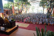 Hơn 600 Phật tử đạo tràng Pháp Hoa tham dự khóa tập huấn