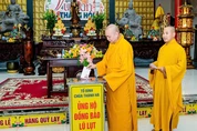 Chư Tăng tổ đình Thanh Hà quyên góp ủng hộ người dân ảnh hưởng bởi lũ quét tại khu vực biên giới Nepal và Trung Quốc