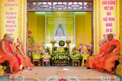 Lễ tưởng niệm Trưởng lão Hòa thượng Danh Nhưỡng - Phó Pháp chủ kiêm Giám luật Hội đồng Chứng minh tại chùa Láng Cát (P.Rạch Giá, tỉnh An Giang)