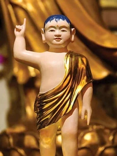 Từ hình tướng sơ sanh đến biểu tượng siêu việt, thanh tịnh của Đấng Giác ngộ, bậc Ly dục