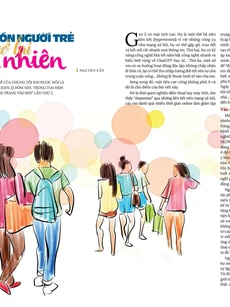 Để tâm hồn người trẻ trở lại hồn nhiên