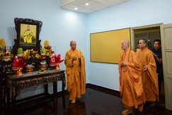 [Video] Xúc động thăm lại liêu phòng của Đại lão Hòa thượng Thích Tịnh Khiết tại tổ đình Ấn Quang