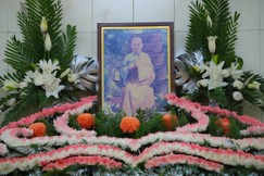 Di ảnh Ni sư Thích nữ Diệu Hữu, nguyên Trưởng ban Ni bộ Bắc tông tỉnh Bạc Liêu