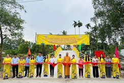 Cắt băng khánh thành cầu Tường Nguyên 553 tại TP.Cần Thơ