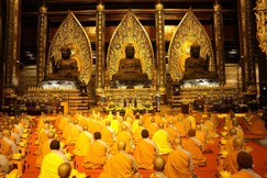 Khóa lễ cầu nguyện quốc thái dân an tại chùa Tam Chúc