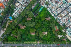 Khu đất số 1 đường Lý Thái Tổ được đề xuất sử dụng để phát triển công viên công cộng và bố trí Đài tưởng niệm nạn nhân Covid-19 - Ảnh: Báo Tiền Phong