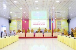 Buổi họp của Ban Thường trực tại chùa Pháp Minh