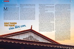 Bài trên Báo Giác Ngộ số đặc biệt Vu lan - Thiết kế: Phòng Mỹ thuật BGN/Tống Viết Diễn