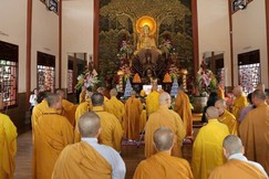 Đại hùng bảo điện mới của chùa Phước Tịnh 