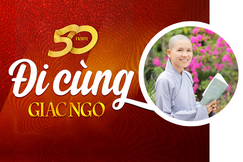 Sư cô Thích nữ Huệ Liên, trụ trì chùa Bửu Long (Đồng Tháp)