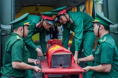 731 bộ hài cốt liệt sĩ được tìm thấy tại Công viên Lê Thị Riêng sẽ được di quách về an táng tại Nghĩa trang Liệt sĩ TP.HCM - Ảnh: Quảng Đạo/BGN