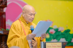Trưởng lão Hòa thượng Thích Thiện Nhơn làm Trưởng ban Ban Chỉ đạo Trung ương Đại hội đại biểu Phật giáo cấp tỉnh, thành phố nhiệm kỳ 2026-2031 - Ảnh: Đăng Huy
