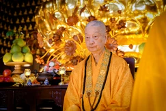 Đại lão Hòa thượng Thích Trí Quảng - Ảnh: Nguyện Truyền/BGN