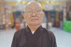 Hòa thượng Thích Giác Thuận, viện chủ chùa Như Lai (P.An Nhơn, TP.HCM)