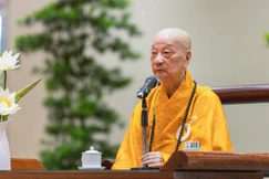 [TRỰC TUYẾN] Pháp thoại mới nhất của Đại lão Hòa thượng Thích Trí Quảng: "Để đời sống được an lạc thực sự"