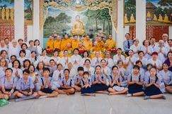 Lễ tất niên, tổng kết tại tịnh xá Trung Tâm - TP.HCM