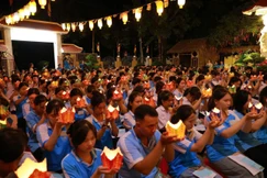 Lễ cầu nguyện mùa thi năm 2026 với chủ đề "Thắp sáng ước mơ" tại tịnh xá Ngọc Thạnh, xã Giồng Riềng, tỉnh An Giang