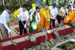 Lễ cầu nguyện đặt đá khởi công xây dựng Viện Chuyên Tu 2 (P.Long Thành, TP.Đồng Nai)