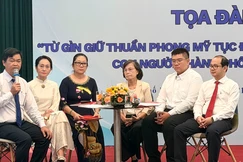 Xây dựng hệ giá trị con người TP.HCM: Không chỉ dừng ở giữ gìn thuần phong mỹ tục