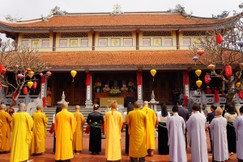 Chùa Trúc Lâm Thiên Phú hoàn thiện trang nghiêm sau 11 năm trùng tu