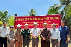 Viện Chuyên Tu và Bộ Tư lệnh TP.HCM bàn giao 4 căn nhà “Tình nghĩa quân - dân”