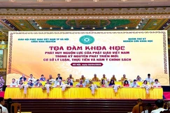  Tọa đàm phát huy vai trò Phật giáo trong giai đoạn phát triển mới