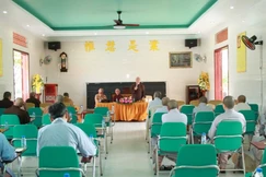 Quang cảnh buổi họp của các xã thuộc cụm Xuyên Mộc (TP.HCM)