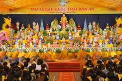 Pháp hội cầu nguyện quốc thái dân an tại chùa Kiến Sơ