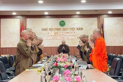 Ban Chỉ đạo Trung ương họp với Ban Trị sự Phật giáo tỉnh Đắk Lắk thống nhất công tác chuẩn bị tổ chức đại hội 