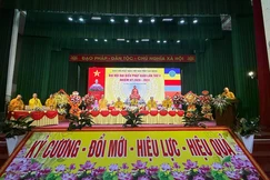 Phiên thứ nhất Đại hội đại biểu Phật giáo tỉnh Cao Bằng