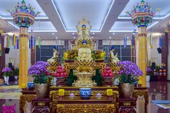 Pháp hội Vu lan - Báo hiếu Phật lịch 2570 sẽ diễn ra lúc 8 giờ ngày 10-7 Âl tại Việt Nam Quốc Tự - Ảnh: Quảng Đạo/BGN