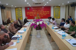 Họp liên ngành chuẩn bị Đại hội đại biểu Phật giáo tỉnh lần thứ I