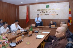 Họp liên ngành TP.HCM và Ban Tổ chức Đại hội trong phối hợp hỗ trợ công tác chuẩn bị Đại hội - Ảnh: Bảo Toàn/BGN