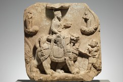 Bồ-tát Văn Thù Sư Lợi, Trung Quốc, thế kỷ XI; hiện vật Bảo tàng nghệ thuật Metropolitan, New York, Mỹ