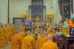 Đảnh lễ, tưởng niệm Đại tường Trưởng lão Hòa thượng Thích Hiển Tu (1921-2024)