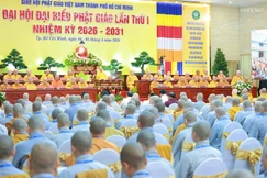 Ngày đầu tiên Đại hội đại biểu Phật giáo TP.HCM lần thứ I, nhiệm kỳ 2026-2031