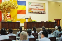 Ngày an lạc với chủ đề: "Học tu giải tỏa oan ức"