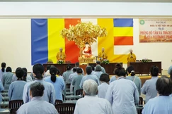 Khóa tu Ngày an lạc tại chùa Phổ Quang