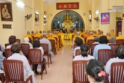 Khai giảng khóa tu học mùa hạ cho Phật tử trong ba tháng an cư Phật lịch 2570