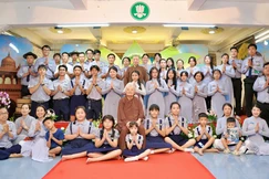 Gia đình Phật tử Giác Hạnh - chùa Giác Hải kỷ niệm 45 năm hình thành và phát triển 