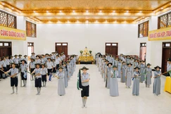 Khai mạc trại huấn luyện huynh trưởng cấp I - A Dục X tại thiền viện Trúc Lâm Tây Nguyên (xã Ia Hrung, Gia Lai)