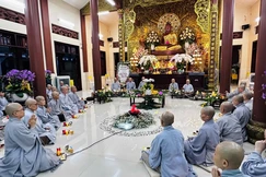 Đêm tri ân tại trường hạ chùa Từ Giác 