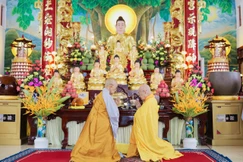 Lễ Tự tứ tại chùa Tâm Ấn