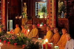 Đêm tri ân tại chùa Báo Ân 