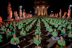 3.500 trại sinh và tình nguyện viên, là học sinh, sinh viên, thanh thiếu niên Phật tử từ 14 đến 25 tuổi tham gia hội trại