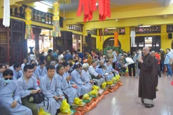 1.800 phần quà Tết của tổ đình Giác Lâm tặng đến gia đình khó khăn và người khiếm thị