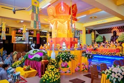 Trang nghiêm Lễ hoàn đàn Dược Sư thất châu tại tổ đình Giác Lâm - Ảnh: Tâm Quý