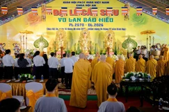 Khóa lễ tưởng niệm cầu siêu anh hùng liệt sĩ tại chùa Hội An (P.Bình Dương, TP.HCM)