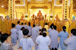 Lễ an vị Phật tại chùa Long Minh (P.An Phú, TP.HCM)