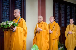 Giới tử cung nghinh chư vị giáo phẩm, Ban Kiến đàn quang lâm giới đài viện Huệ Nghiêm